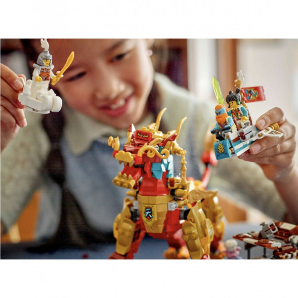 Конструктор LEGO Monkie Kid 80066 Мифическое существо Цилинь в Великом Новгороде