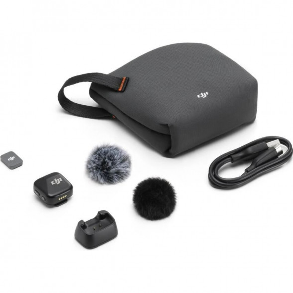 Микрофонный передатчик DJI Mic Mini (Infinity Black) в Великом Новгороде