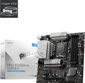 Материнская плата MSI PRO B760M-A DDR4 II в Великом Новгороде