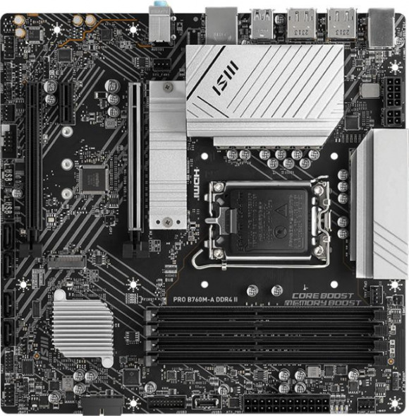 Материнская плата MSI PRO B760M-A DDR4 II в Великом Новгороде