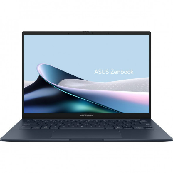 Ноутбук ASUS Zenbook 14 UX3405CA-ST1350 (14&amp;quot;, OLED, Intel Core Ultra 5 225H 1.7ГГц, 14-ядер, 16ГБ LPDDR5x, 512ГБ SSD, Intel Arc 130T, без ОС), синий в Великом Новгороде