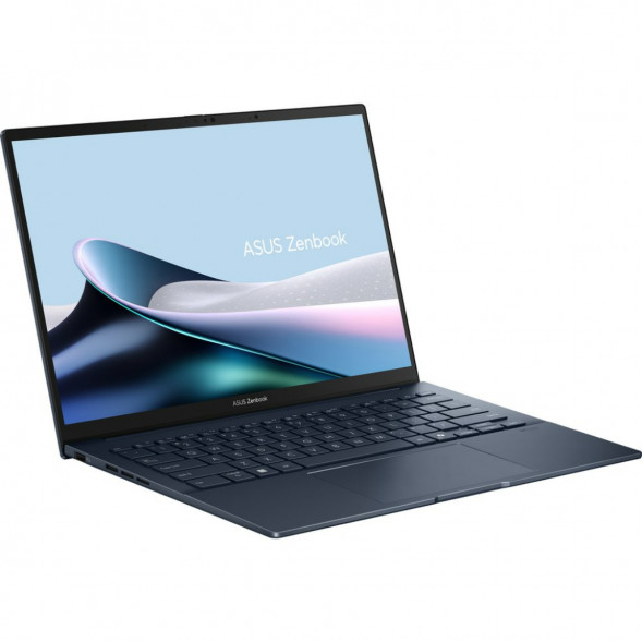 Ноутбук ASUS Zenbook 14 UX3405CA-ST1350 (14&amp;quot;, OLED, Intel Core Ultra 5 225H 1.7ГГц, 14-ядер, 16ГБ LPDDR5x, 512ГБ SSD, Intel Arc 130T, без ОС), синий в Великом Новгороде