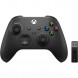 Геймпад Microsoft Xbox One and Series S/X Controller + беспроводной адаптер для PC, черный в Великом Новгороде