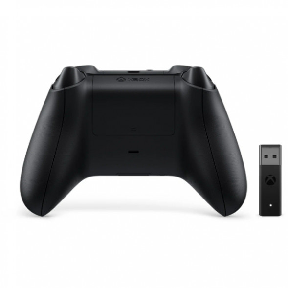 Геймпад Microsoft Xbox One and Series S/X Controller + беспроводной адаптер для PC, черный в Великом Новгороде