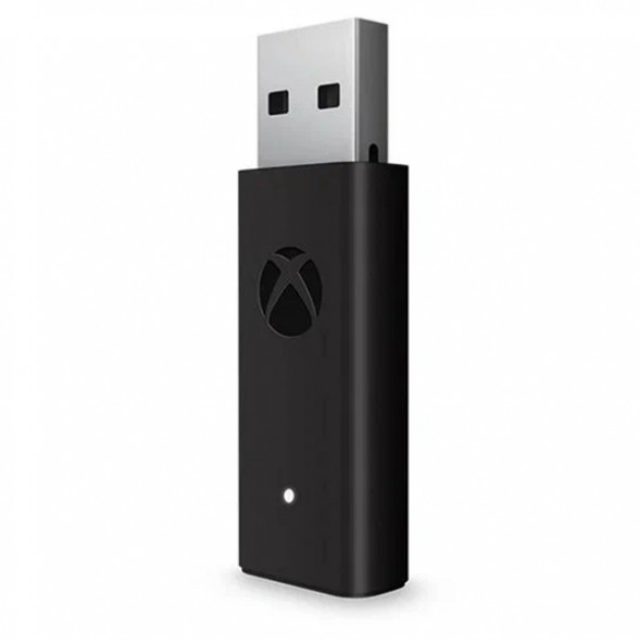 Геймпад Microsoft Xbox One and Series S/X Controller + беспроводной адаптер для PC, черный в Великом Новгороде