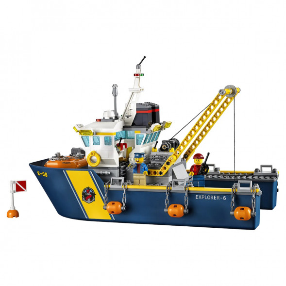 Конструктор LEGO City 60095 Корабль исследователей морских глубин в Великом Новгороде