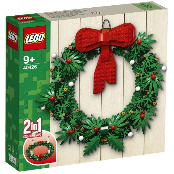 Конструктор LEGO 40426 Сувенирный набор «Рождественский венок» 2 в 1 в Великом Новгороде