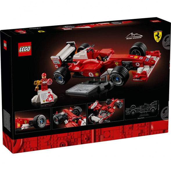 Конструктор LEGO Icons 11375 Ferrari F2004 и Михаэль Шумахер в Великом Новгороде