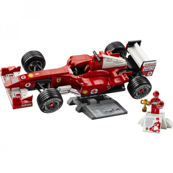 Конструктор LEGO Icons 11375 Ferrari F2004 и Михаэль Шумахер в Великом Новгороде