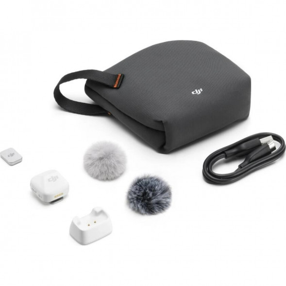 Микрофонный передатчик DJI Mic Mini (Arctic White) в Великом Новгороде