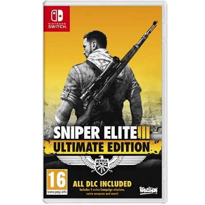Игра Sniper Elite 3 Ultimate Edition для Nintendo Switch, картридж в Великом Новгороде