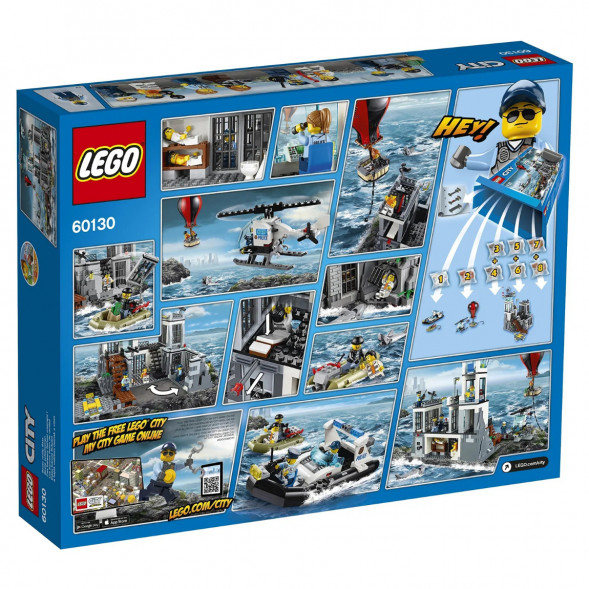 Конструктор LEGO City 60130 Police Остров-тюрьма в Великом Новгороде