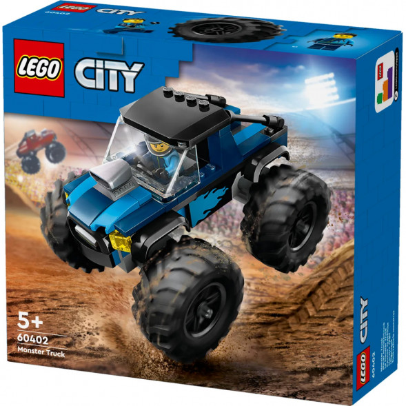 Конструктор LEGO City 60402 Синий Монстр-трак в Великом Новгороде