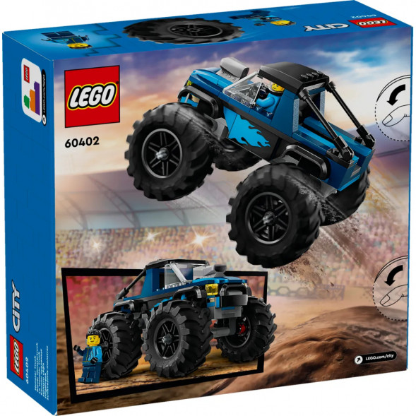 Конструктор LEGO City 60402 Синий Монстр-трак в Великом Новгороде