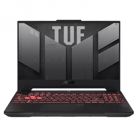 Ноутбук ASUS TUF Gaming A17 FA707NUG-HX156 (17.3&amp;quot;, IPS, 6 ядер, AMD Ryzen 7 7445HS 3.2 ГГц, 16 ГБ DDR5, SSD 512 ГБ, NVIDIA GeForce RTX 4050 - 6 ГБ, без ОС), черный в Великом Новгороде