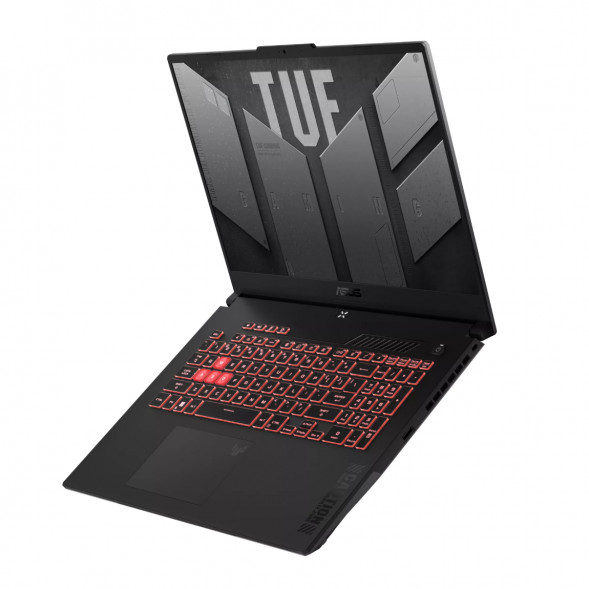 Ноутбук ASUS TUF Gaming A17 FA707NUG-HX156 (17.3&amp;quot;, IPS, 6 ядер, AMD Ryzen 7 7445HS 3.2 ГГц, 16 ГБ DDR5, SSD 512 ГБ, NVIDIA GeForce RTX 4050 - 6 ГБ, без ОС), черный в Великом Новгороде