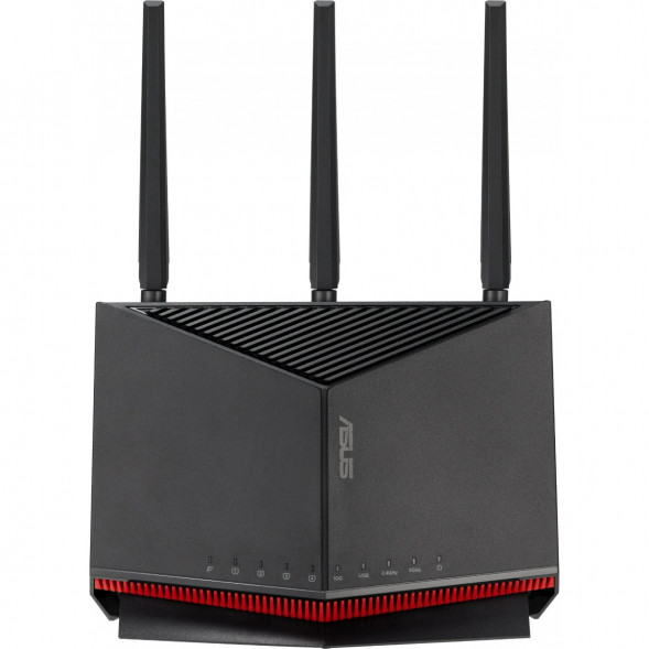 Wi-Fi Роутер ASUS RT-BE86U BE6800, черный в Великом Новгороде