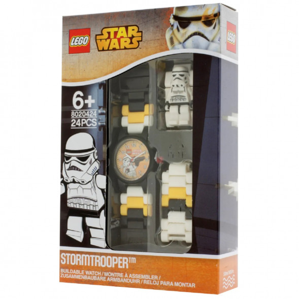 Часы LEGO Star Wars 8020424 Stormtrooper с минифигурой в Великом Новгороде