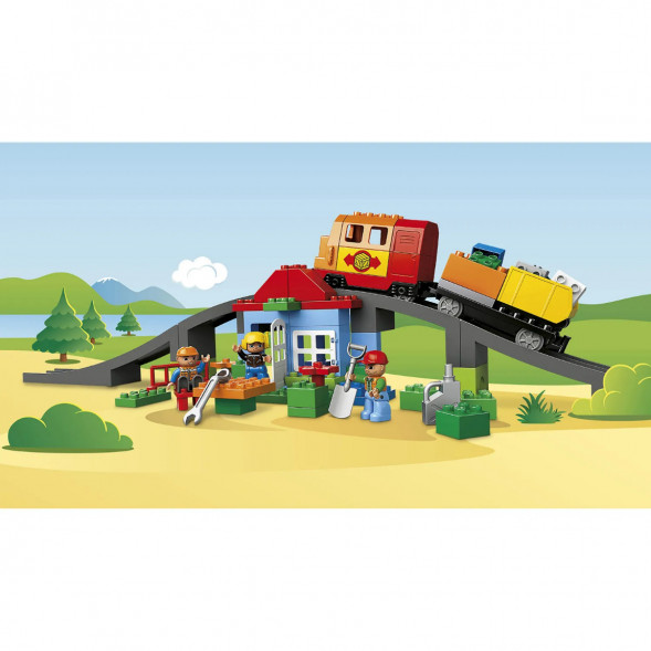 Конструктор LEGO DUPLO Town 10508 Большой поезд в Великом Новгороде