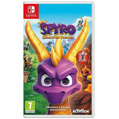 Игра Spyro Reignited Trilogy для Nintendo Switch, картридж в Великом Новгороде