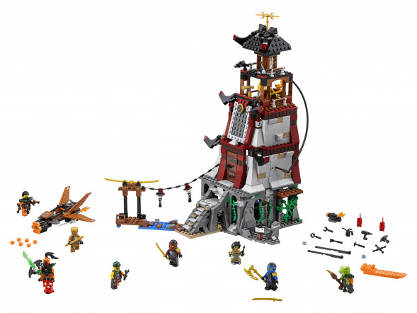 Конструктор LEGO Ninjago 70594 Осада маяка в Великом Новгороде