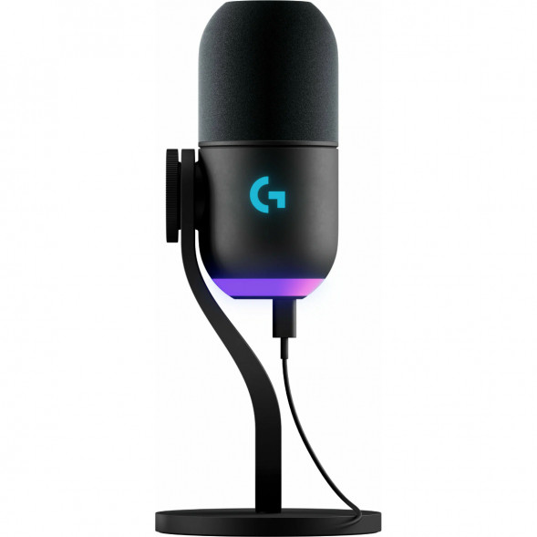 Микрофон Logitech Yeti GX (988-000569), черный в Великом Новгороде