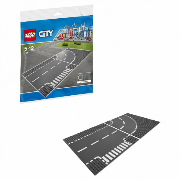 Конструктор LEGO City 7281 Т-образный перекрёсток и поворот в Великом Новгороде