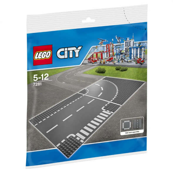 Конструктор LEGO City 7281 Т-образный перекрёсток и поворот в Великом Новгороде