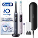 Набор из 2-х электрических зубных щеток Oral-B iO Series 9 Duo, Black Onyx и Rose Quartz в Великом Новгороде