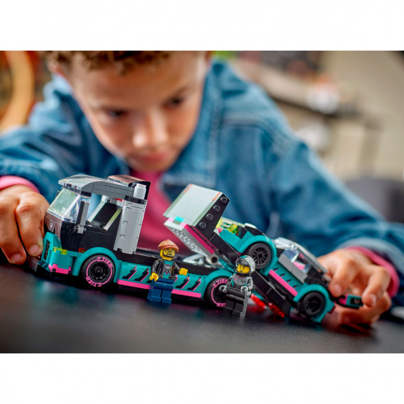 Конструктор LEGO City 60406 Гоночный автомобиль и автовоз в Великом Новгороде