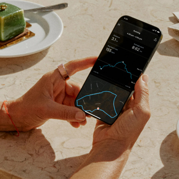 Умное кольцо Oura Ring 4 (размер 10), Розовое золото/Rose Gold в Великом Новгороде