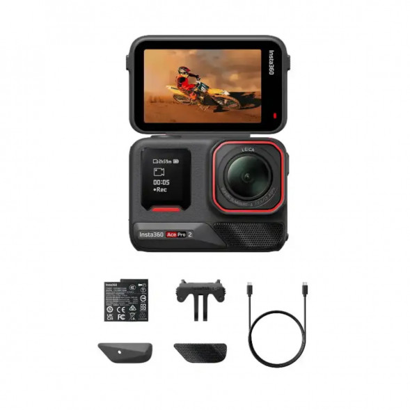 Экшн-камера Insta360 Ace Pro 2, Midnight Black в Великом Новгороде