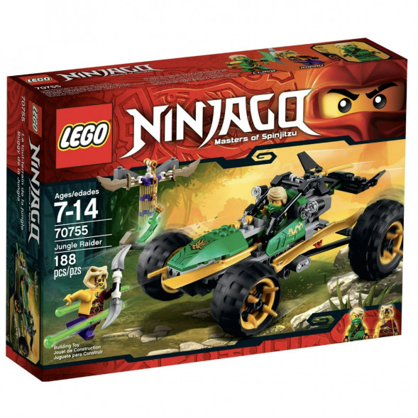 Конструктор LEGO Ninjago 70755 Тропический багги зелёного ниндзя в Великом Новгороде