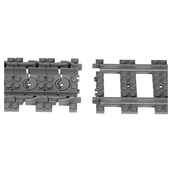 Конструктор LEGO City Trains 7499 Гибкие пути в Великом Новгороде