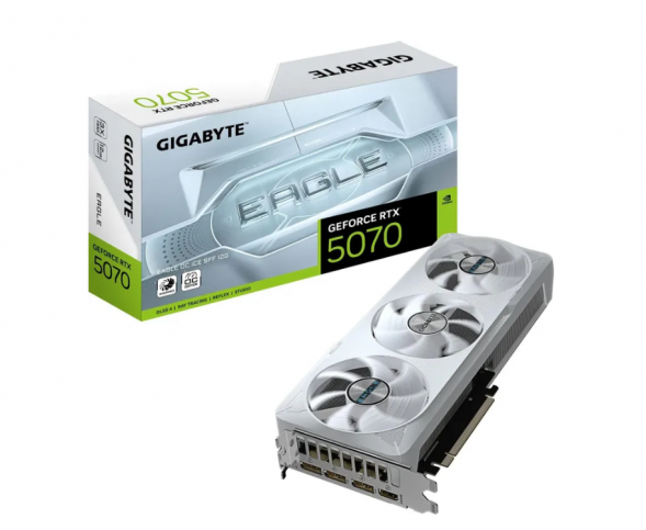 Видеокарта Gigabyte RTX 5070 EAGLE OC ICE SFF 12G, 12 Гб GDDR7 в Великом Новгороде