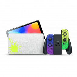Игровая приставка Nintendo Switch OLED 64 ГБ, Splatoon 3 Edition