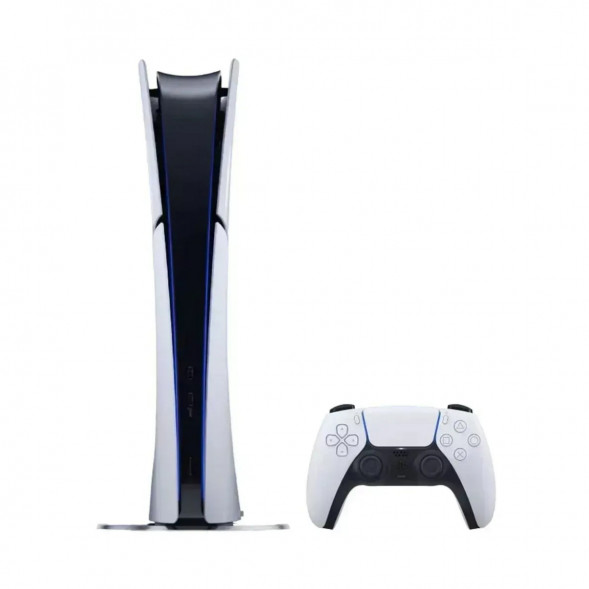 Игровая приставка Sony PlayStation 5 Slim 825 ГБ без дисковода, белый в Великом Новгороде