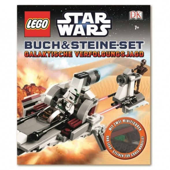 Книга и набор кубиков LEGO Star Wars Buch &amp;amp; Steine-Set: Galaktische Verfolgungsjagd в Великом Новгороде