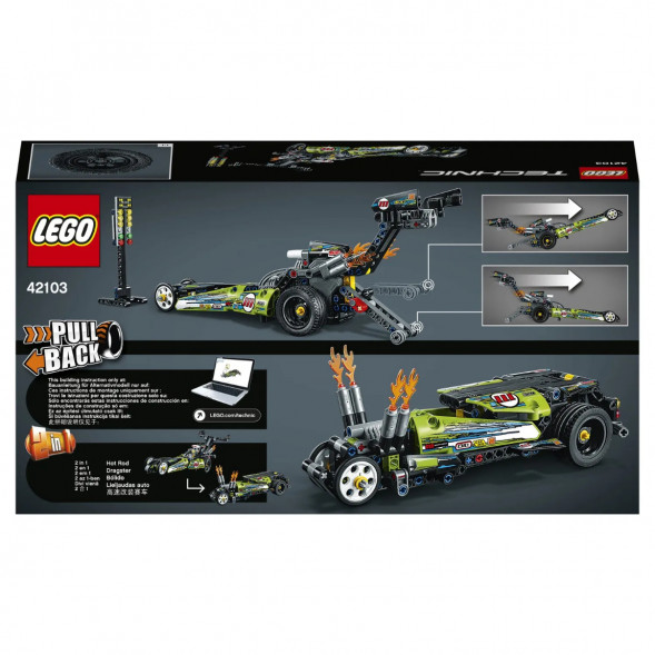 Конструктор LEGO Technic 42103 Драгстер в Великом Новгороде