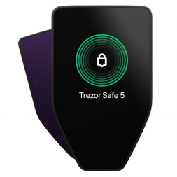Аппаратный криптокошелек Trezor Safe 5, Violet Ore