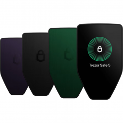 Аппаратный криптокошелек Trezor Safe 5, Violet Ore