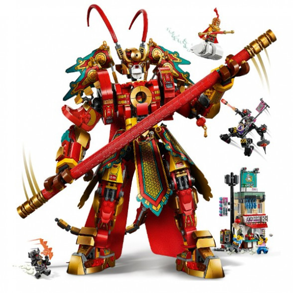 Конструктор LEGO Monkie Kid 80012 Боевой робот Царя Обезьян в Великом Новгороде