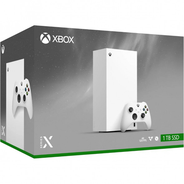 Игровая приставка Microsoft Xbox Series X Digital Edition, 1 ТБ, белый в Великом Новгороде