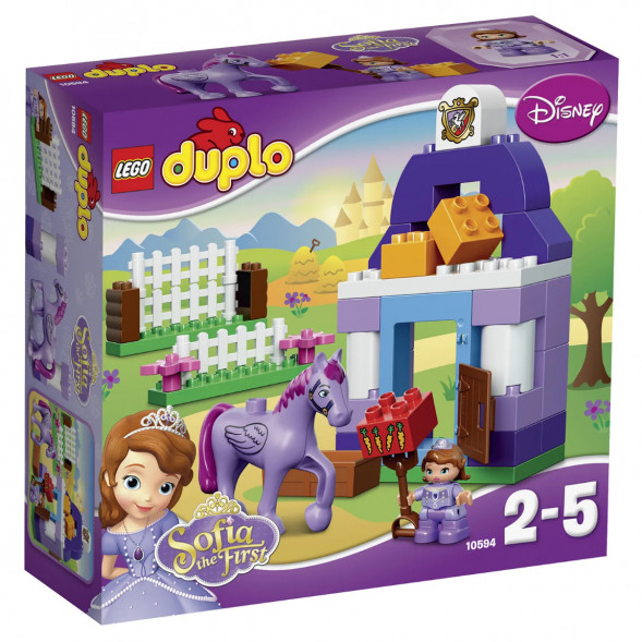 Конструктор LEGO DUPLO 10594 София Прекрасная: королевская конюшня в Великом Новгороде