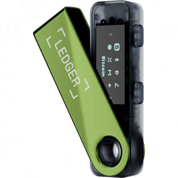 Криптокошелек Ledger Nano S Plus 1 шт., Oxidate Green в Великом Новгороде