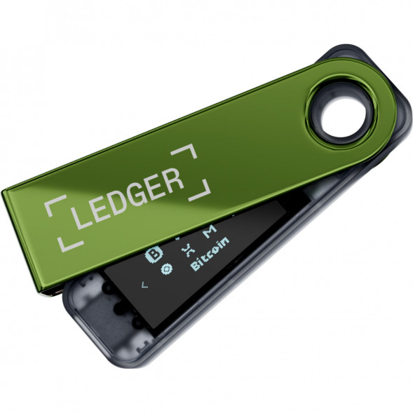 Криптокошелек Ledger Nano S Plus 1 шт., Oxidate Green в Великом Новгороде