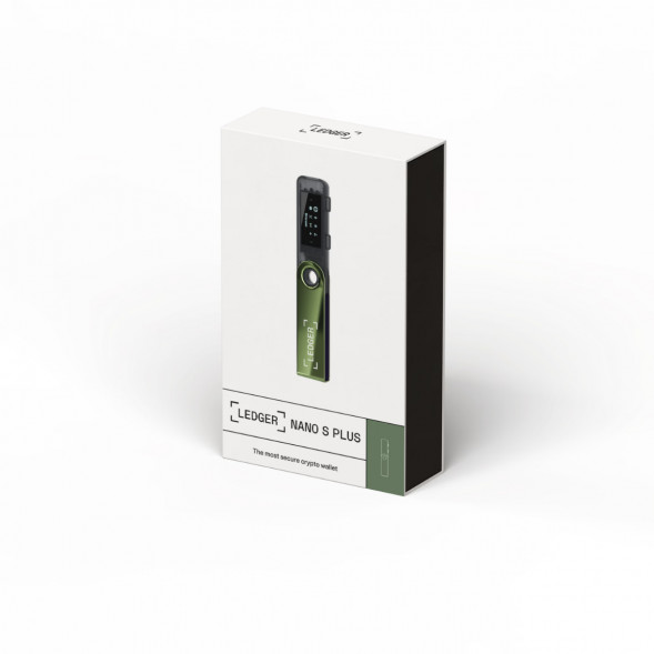Криптокошелек Ledger Nano S Plus 1 шт., Oxidate Green в Великом Новгороде