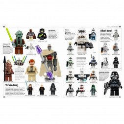 Книга и набор кубиков LEGO Star Wars: Lexikon der Figuren, Raumschiffe und Droiden