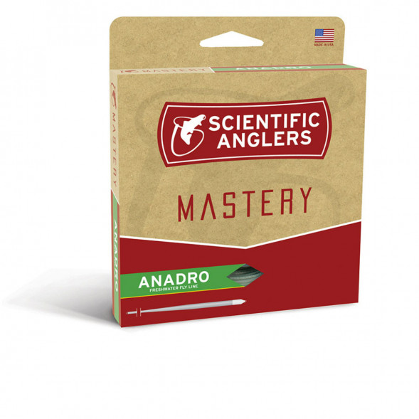 Шнур нахлыстовый Scientific Anglers Mastery Anadro 123822 WF-6-F, Green/Yellow в Великом Новгороде