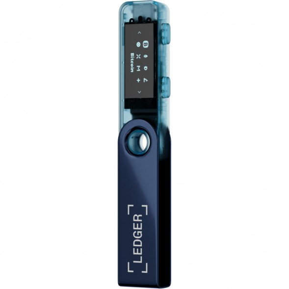 Криптокошелек Ledger Nano S Plus 1 шт., Neptune Blue в Великом Новгороде
